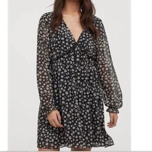 H&M Floral Babydoll Dress